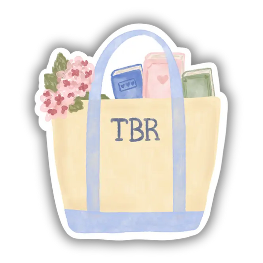 Tbr Book Tote Sticker