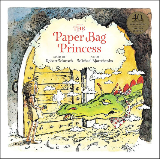 The Paper Bag Princess 40th anniversary edition cover image