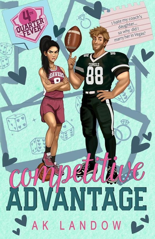 Competitive Advantage: A Football and Basketball Romantic Comedy (Fourth Quarter Fever) cover image