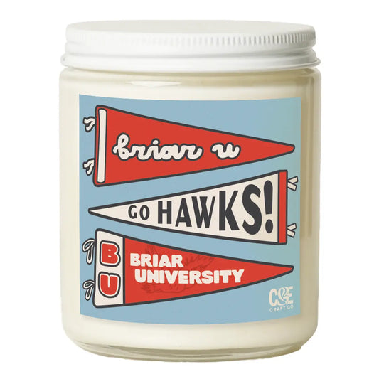 Briar U Pennants Candle - Off Campus