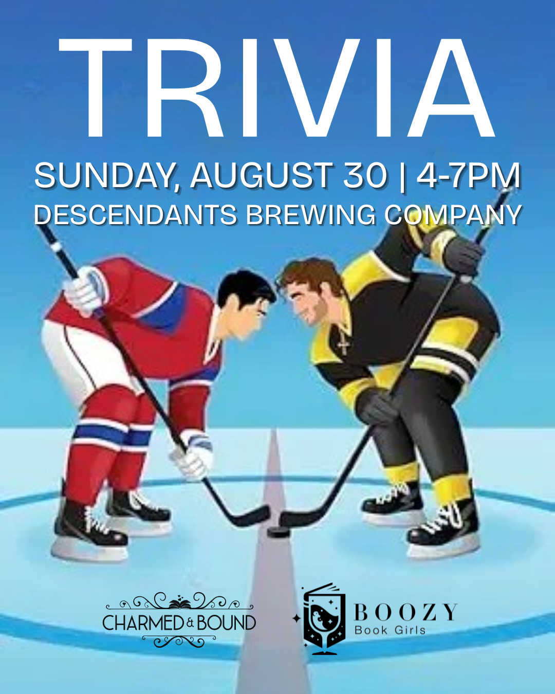 Heated Rivalry Trivia at Descendants Brewing Company