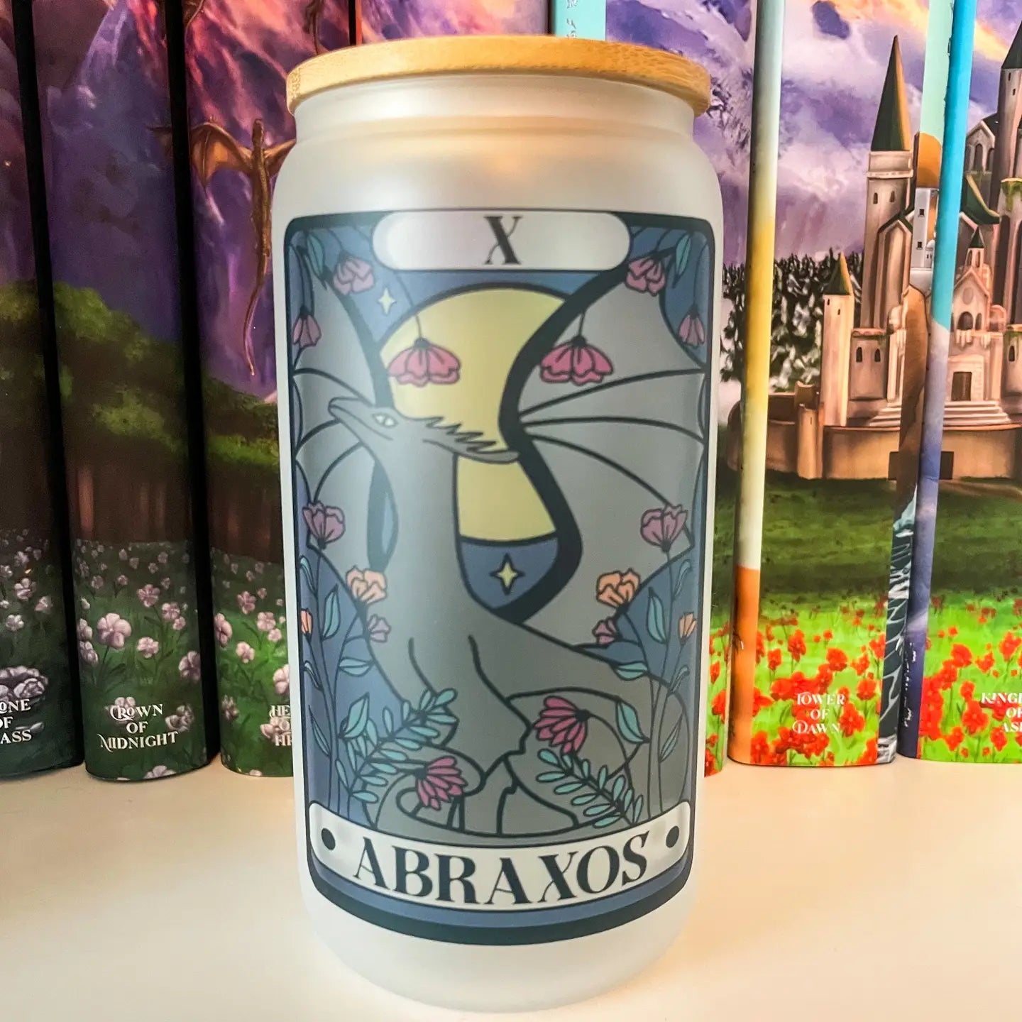 (Officially Licensed) Abraxos Frosted Glass Cup
