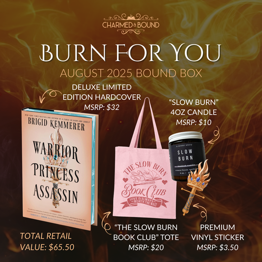 August 2025 Bound Box - Burn for You