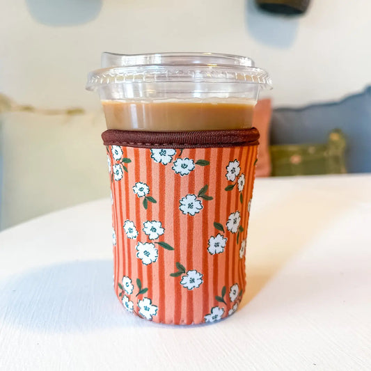 Autumn Blossom Reusable Coffee Sleeve