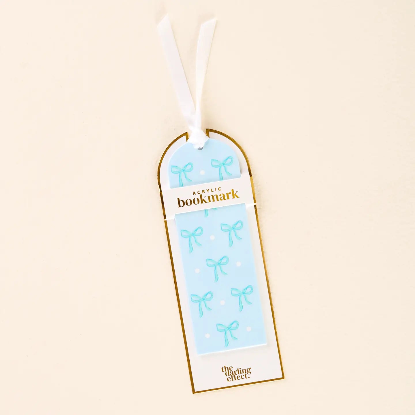Dainty Bows Acrylic Bookmark