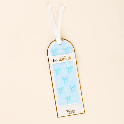 Dainty Bows Acrylic Bookmark
