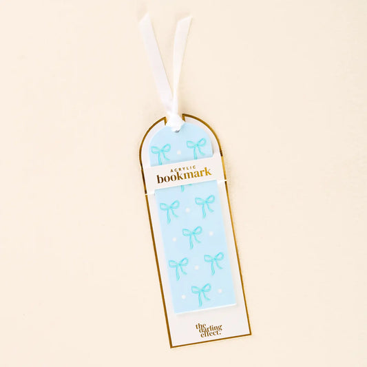 Dainty Bows Acrylic Bookmark