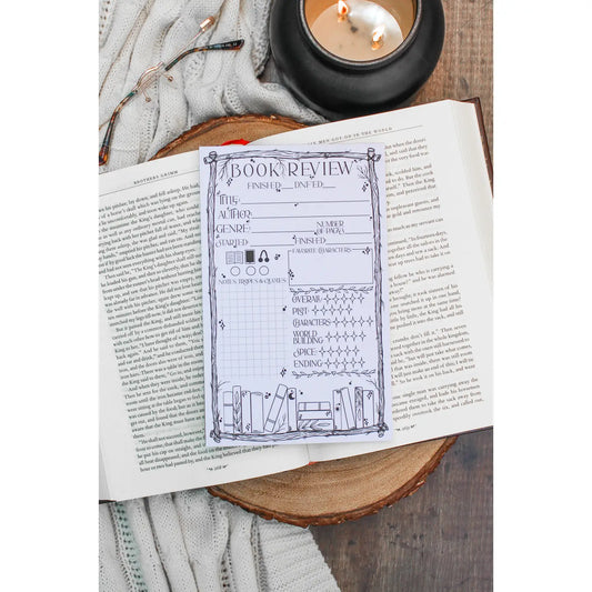 Book Review Notepad