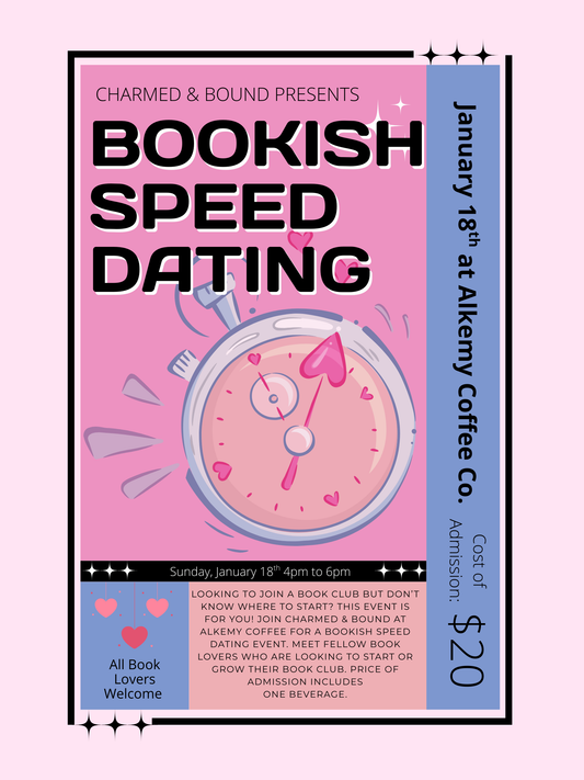 Bookish Speed Dating Ticket