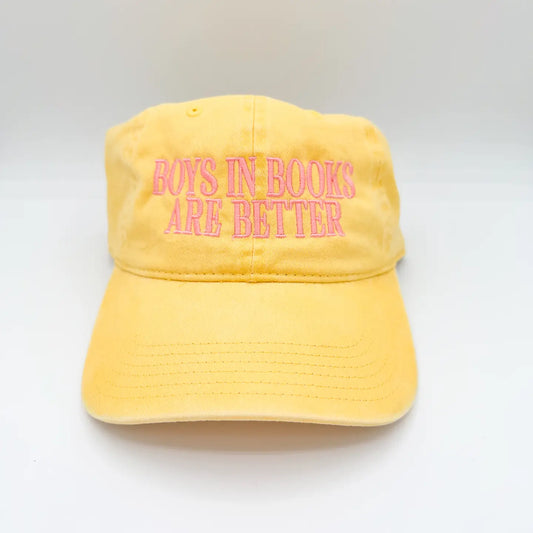 "Boys in Books are Better" Dad Hat