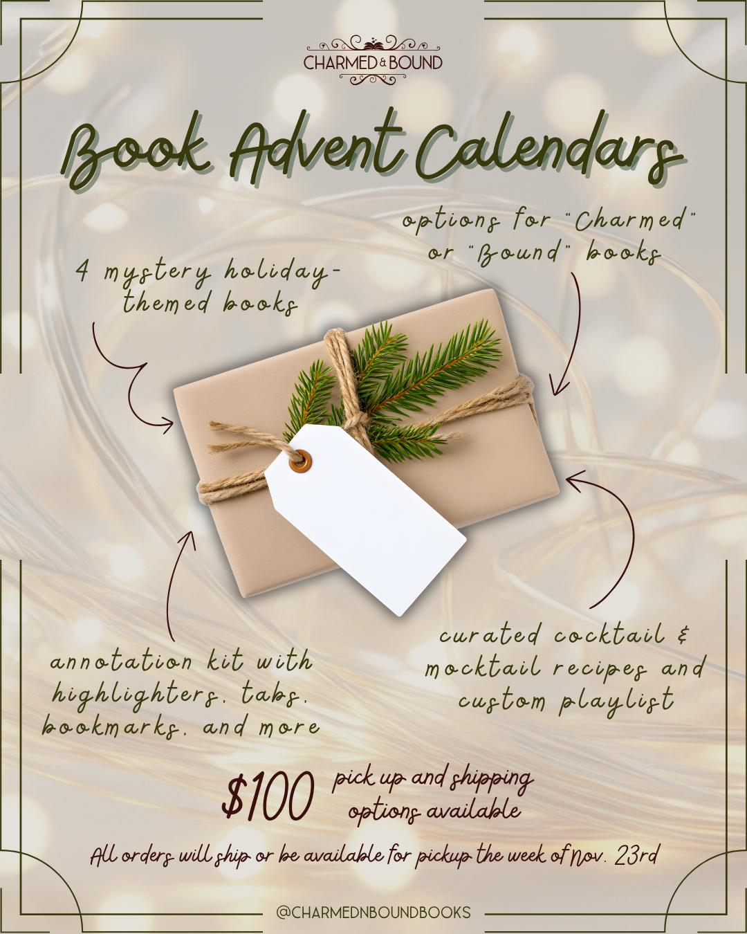 Charmed & Bound Advent Calendars