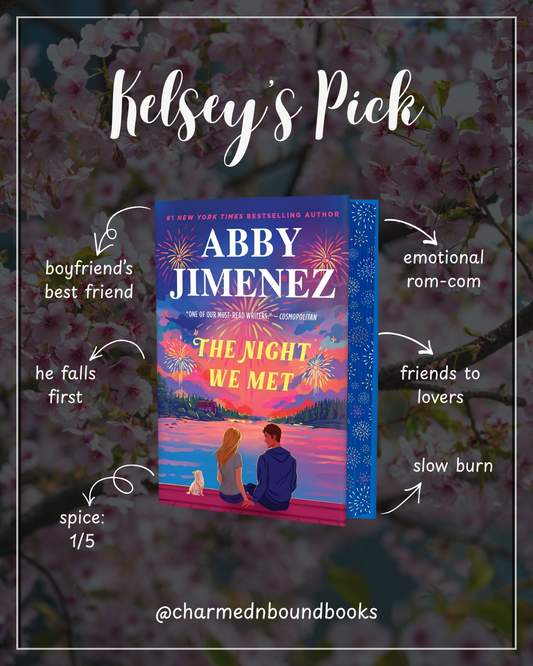 Kelsey's Monthly Book Pick