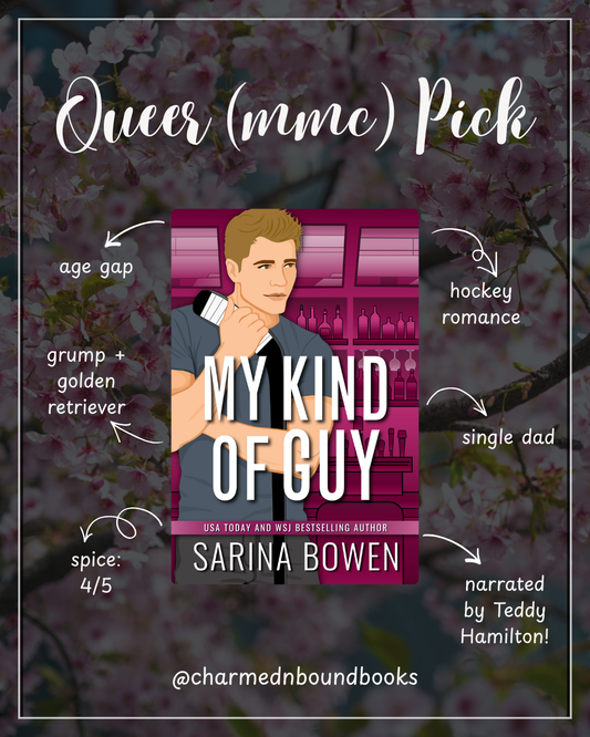 Charmed & Bound's Monthly Queer Romance Book Pick