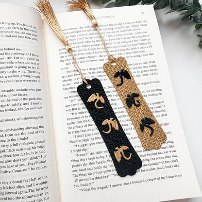 Dragon Rider Clay Bookmarks