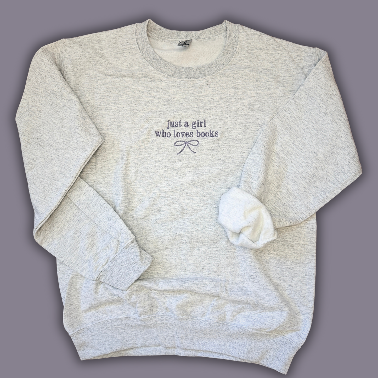 Just a Girl Who Loves Books Sweatshirt