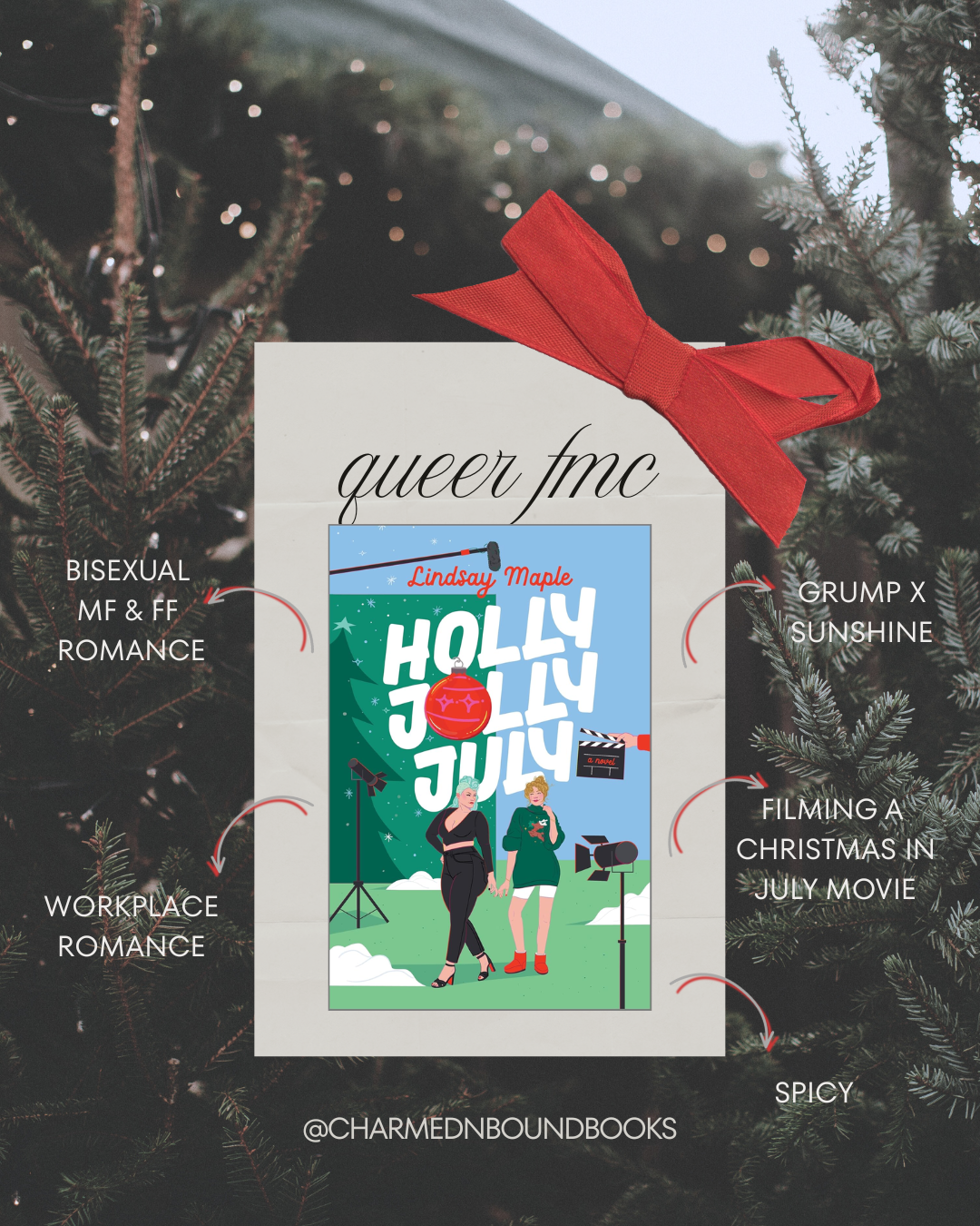 Charmed & Bound's Monthly Queer Romance Monthly Book Pick