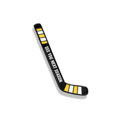 Heated Rivalry "See You Next Season" Hockey Stick Enamel Pins