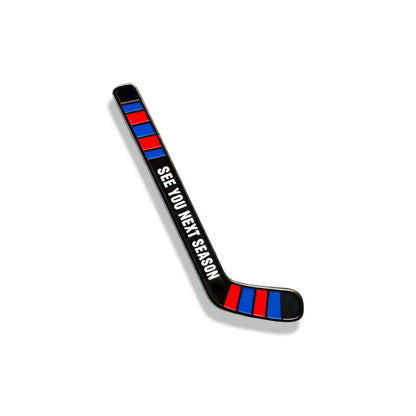 Heated Rivalry "See You Next Season" Hockey Stick Enamel Pins