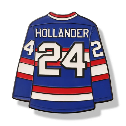 Heated Rivalry "Hollander" #24 Jersey Enamel Pin
