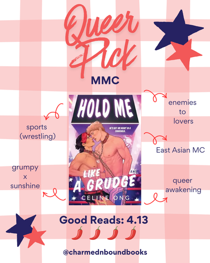 Charmed & Bound's Monthly Queer Romance Book Pick