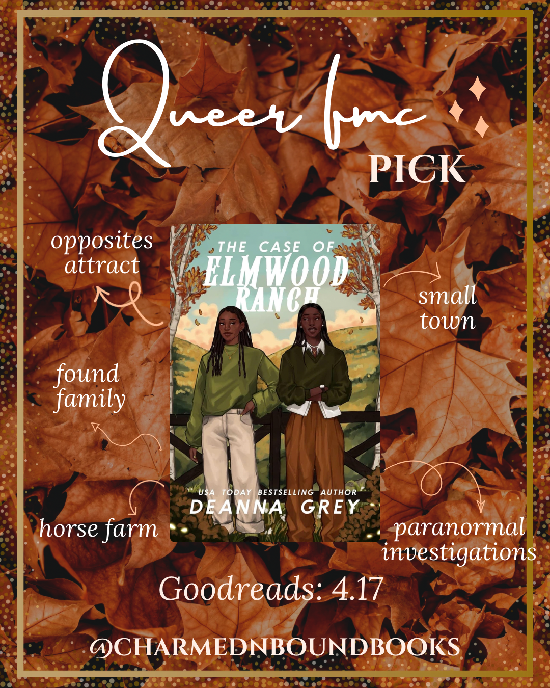 Charmed & Bound's Monthly Queer Romance Book Pick