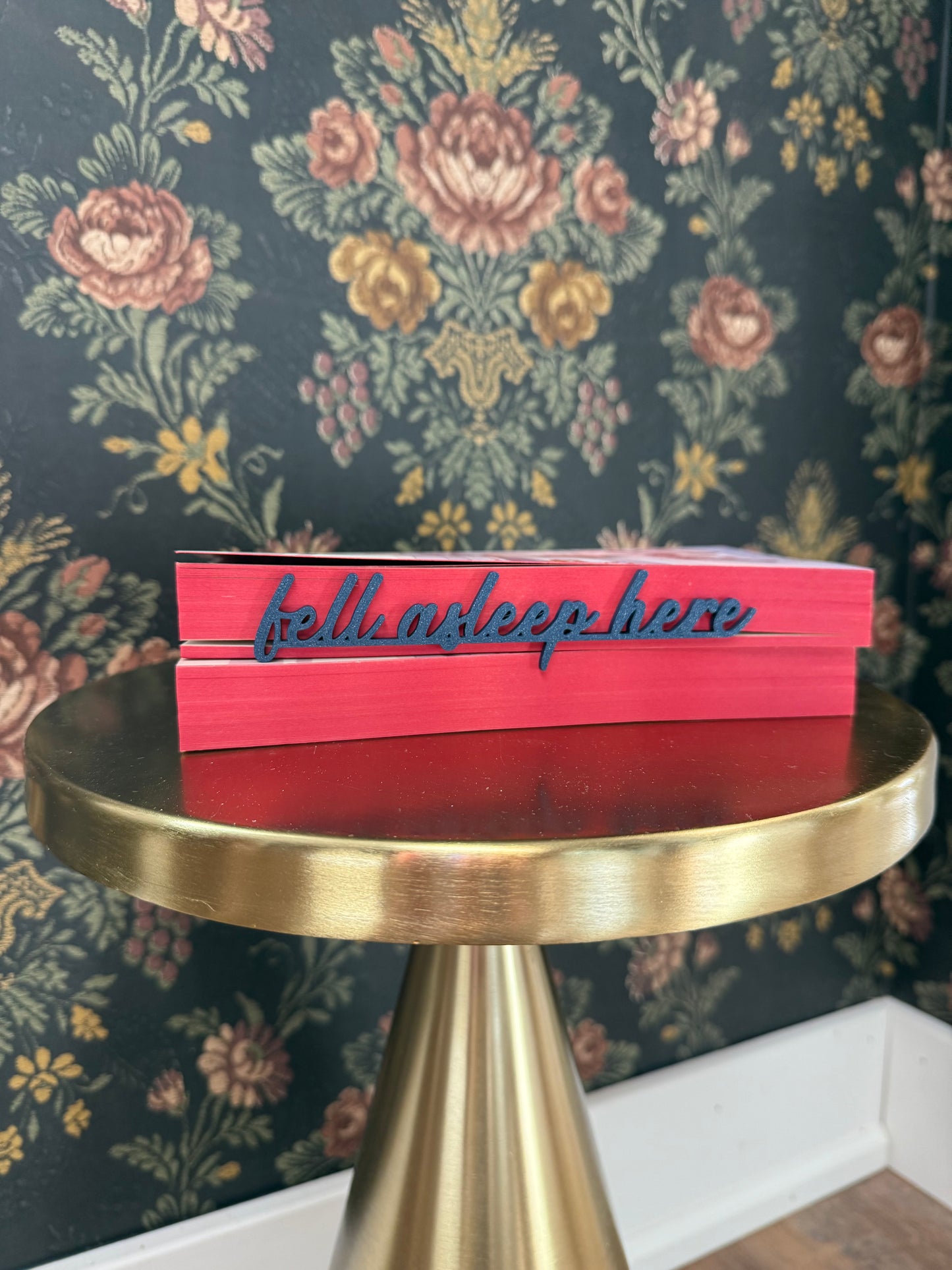 "Fell Asleep Here" Placeholder Bookmark