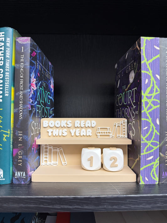 "Books Read" Counter
