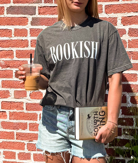 "Bookish" Vintage Inspired Comfort Colors Tee