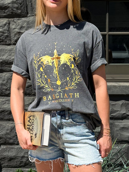 Fourth Wing Inspired Basgaith War College Tee