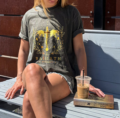 Fourth Wing Inspired Basgaith War College Tee
