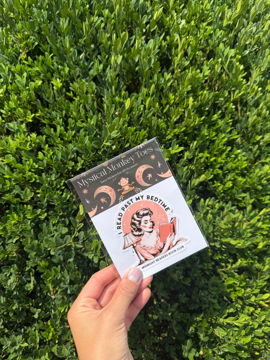 Midnight Readers Bookclub Vinyl Sticker