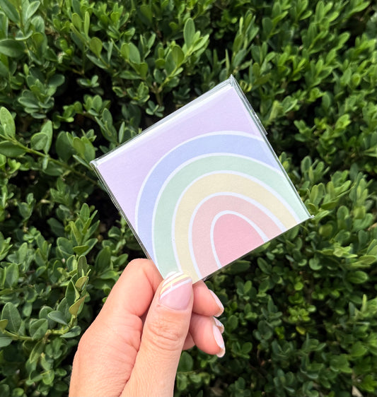 Rainbow Sticky Notes