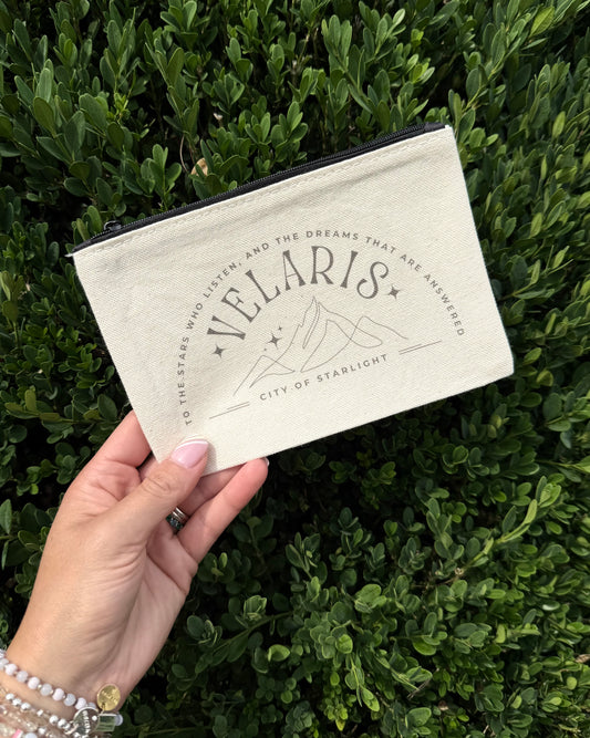Velaris Inspired Zipper Pouch