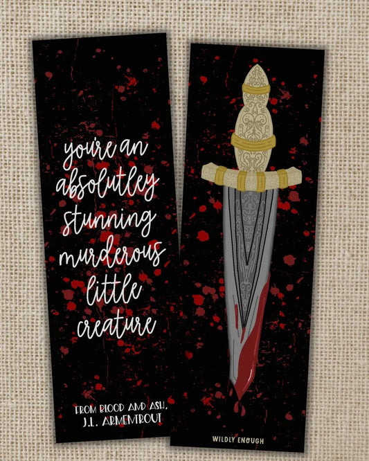From Blood & Ash Inspired Bookmark
