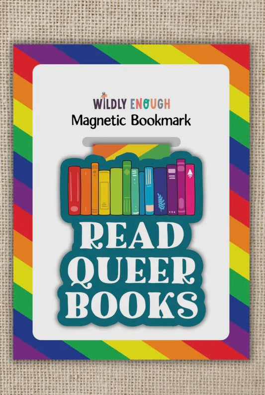 "Read Queer Books" Magnetic Bookmark