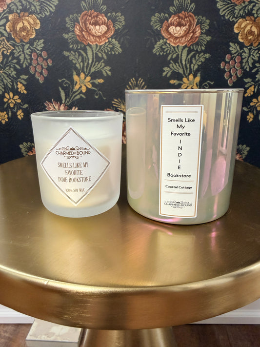 Smells Like My Favorite Indie Bookstore Candle