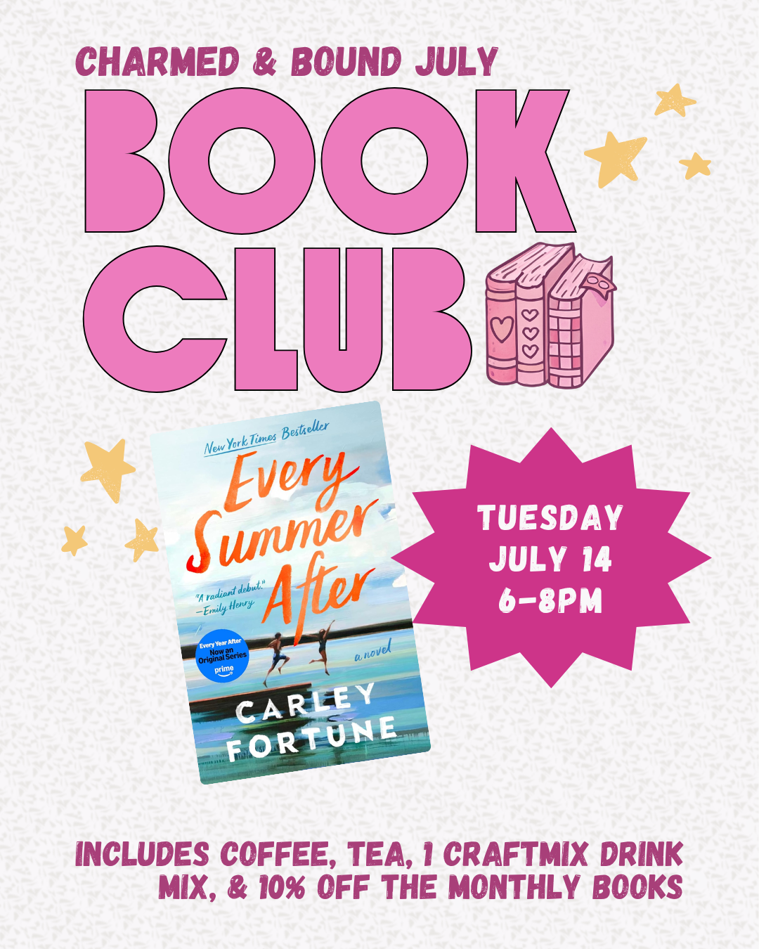 Charmed & Bound Monthly Book Club