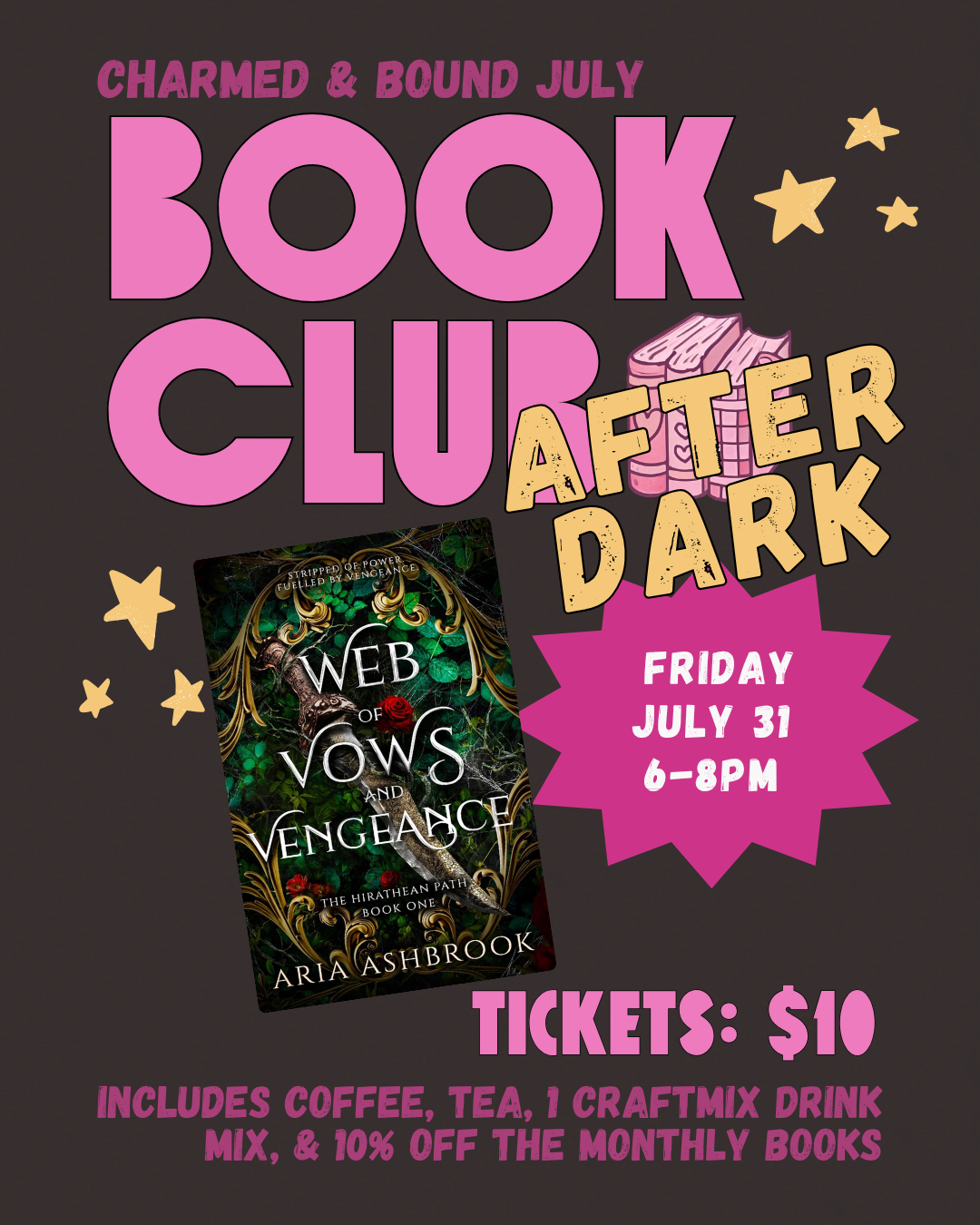 Charmed & Bound Monthly Book Club