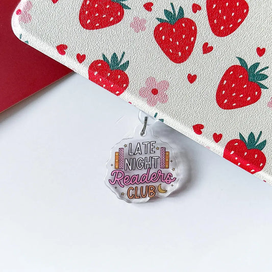 Late Night Readers E-Reader Charm
