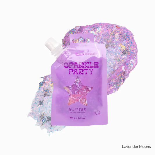 Lavender Moon & Star Party Glitter