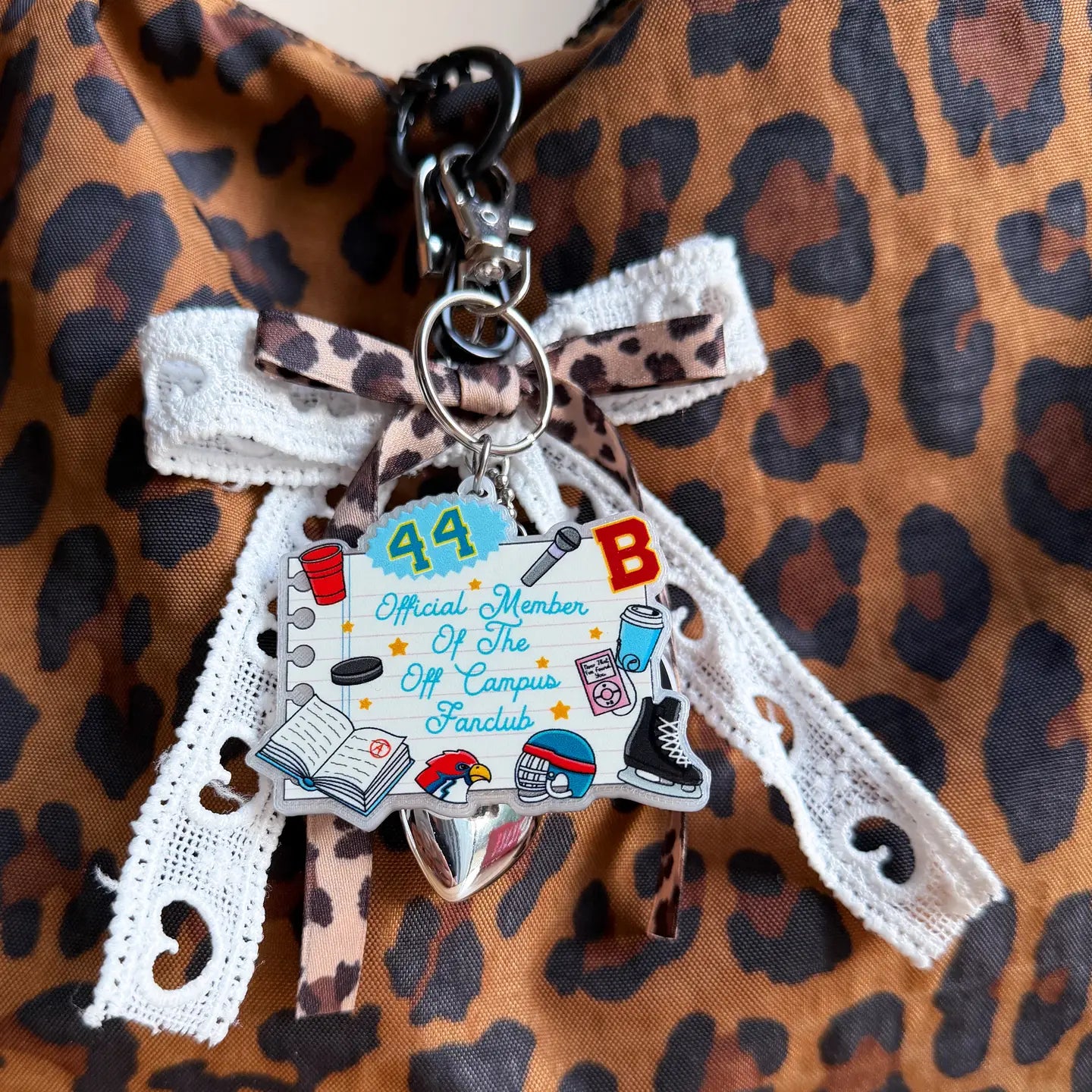 Bookish Key Chains/Bag Charms