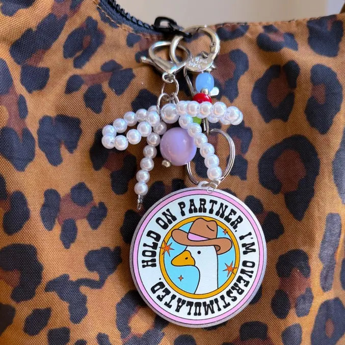 Bookish Key Chains/Bag Charms