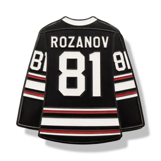 Heated Rivalry "Rozanov" #81 Jersey Enamel Pin