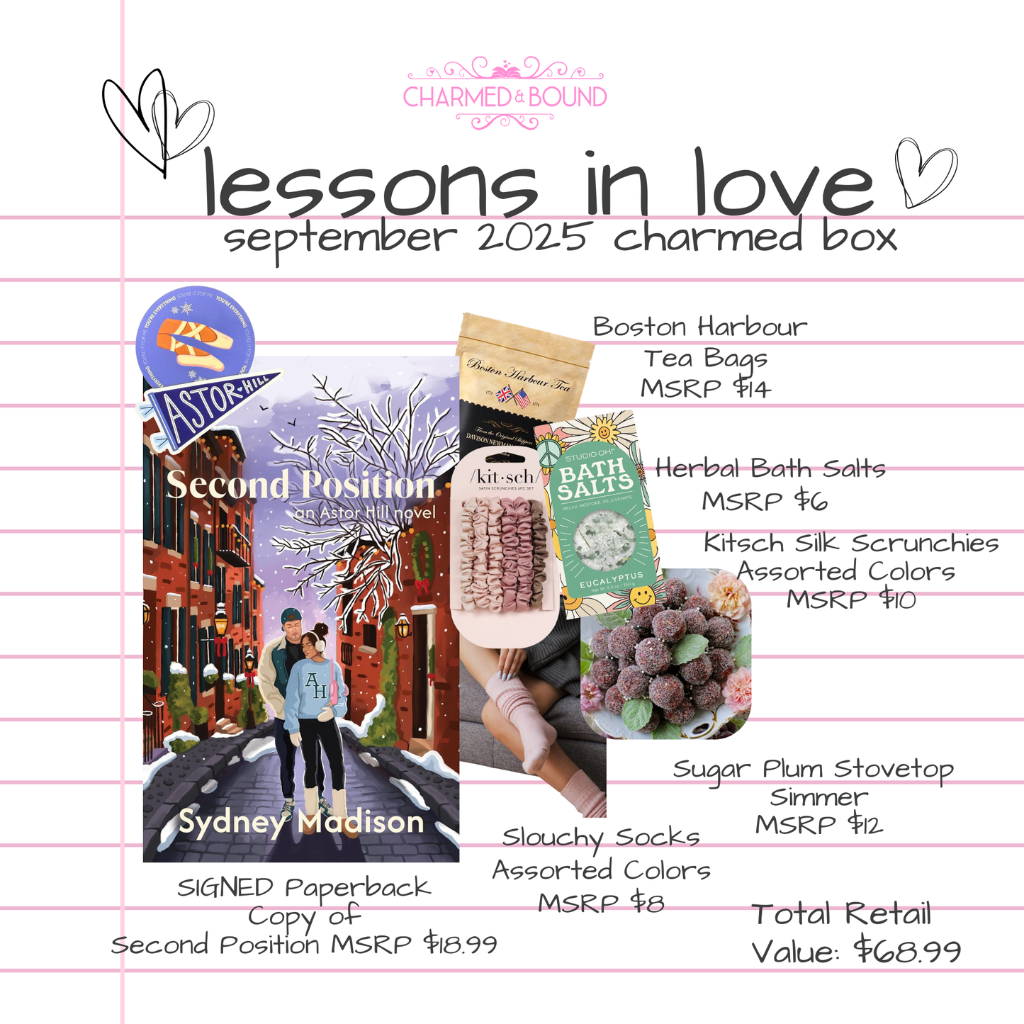 September 2025 Charmed Box - Lessons in Love