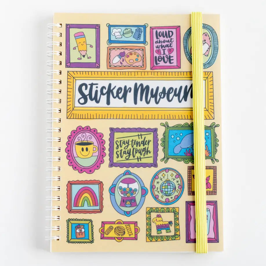 Sticker Museum Album – Reusable Sticker Storage Book