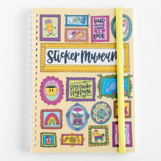 Sticker Museum Album – Reusable Sticker Storage Book