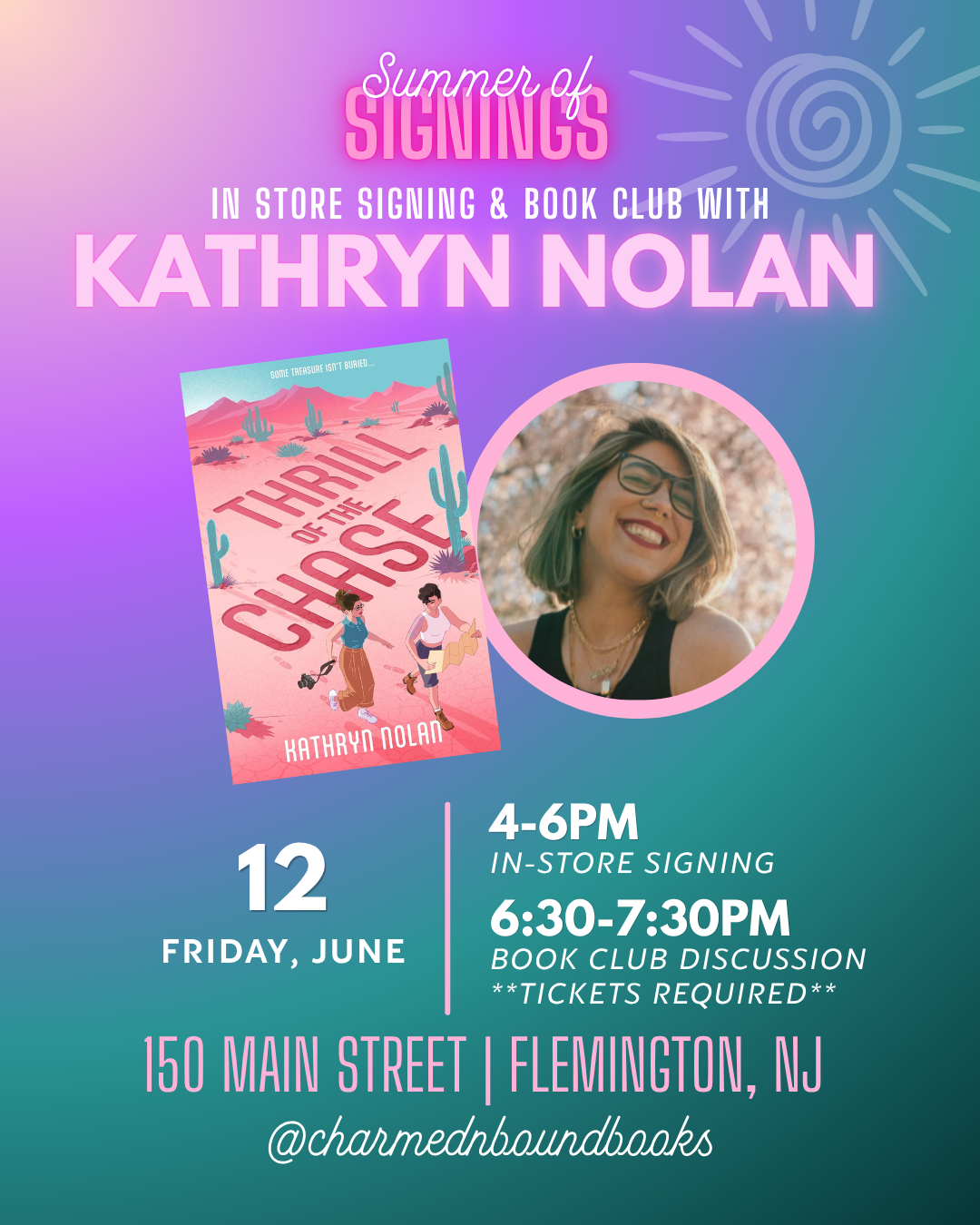 Book Club with Author Kathryn Nolan: Thrill of the Chase