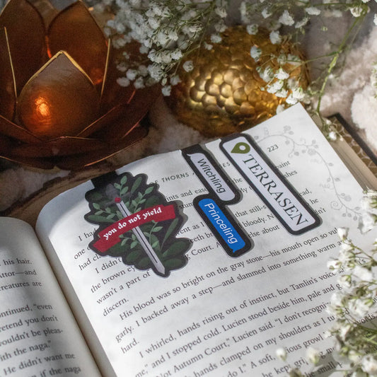 Throne of Glass Magnetic Bookmark Set