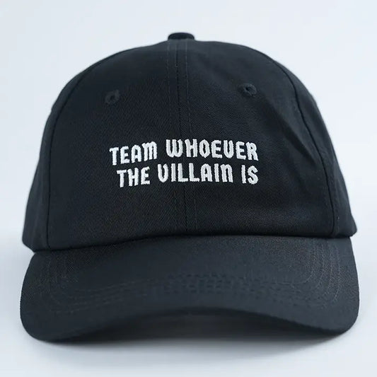 Team Villain Bookish Baseball Hat