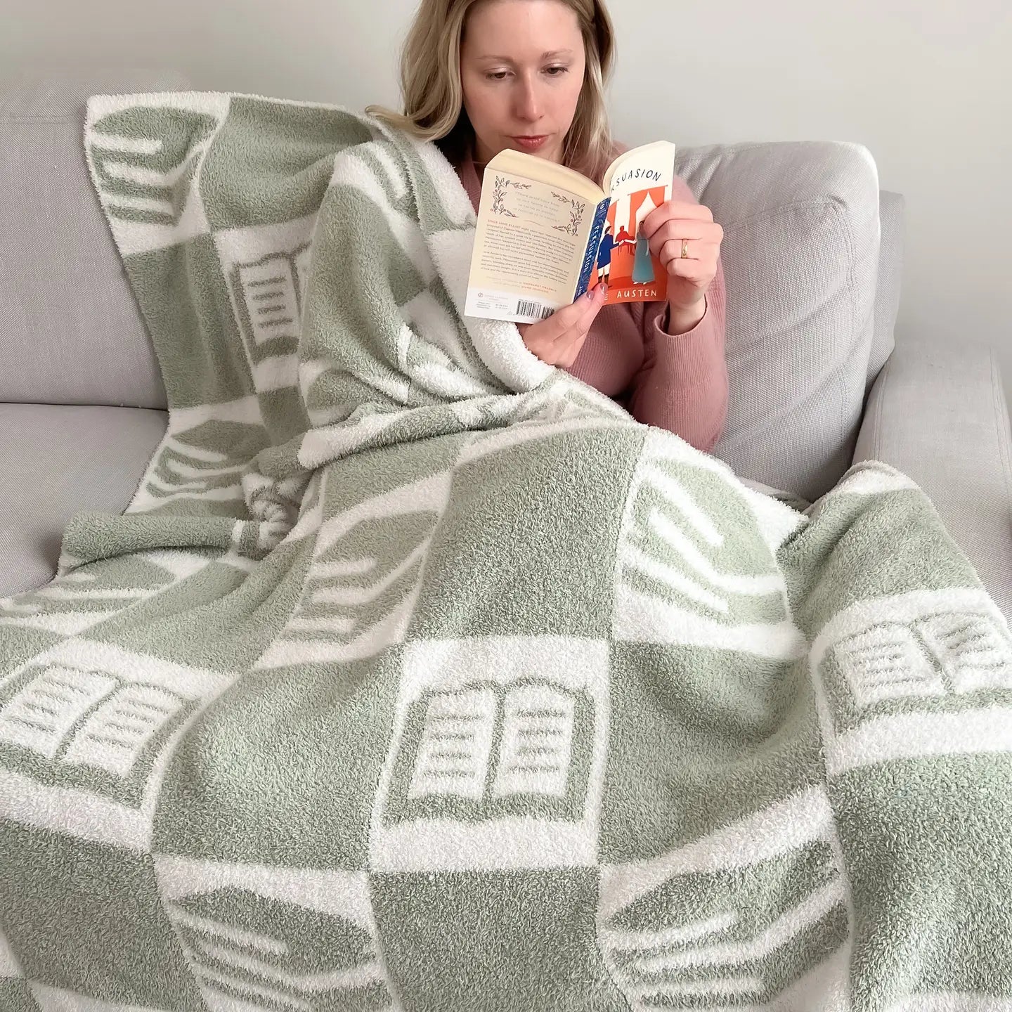 The Bookish Blanket-Sage